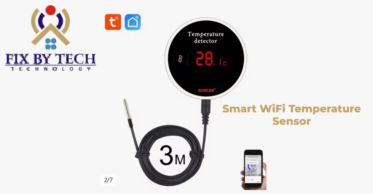 Smart WiFi Temperature Sensor